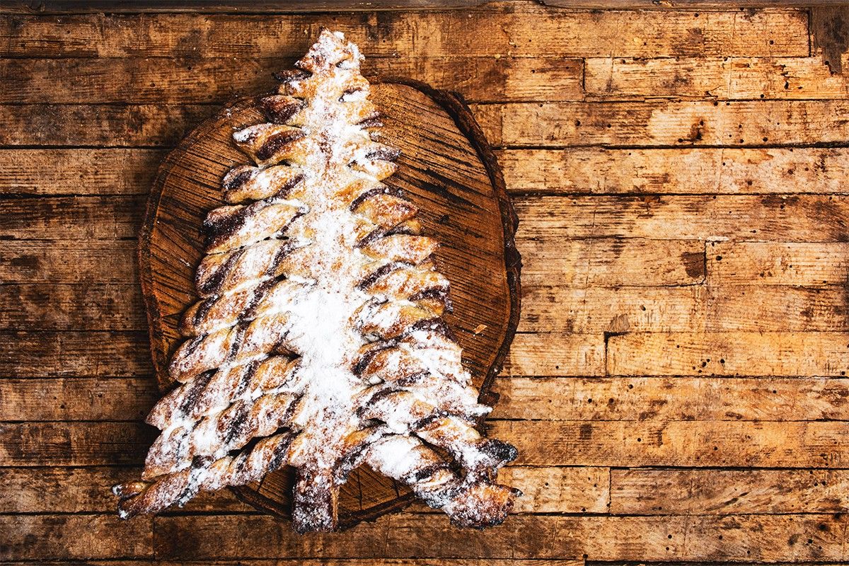 Sapin feuilleté à la Pâte à Tartiner Albert Ménès