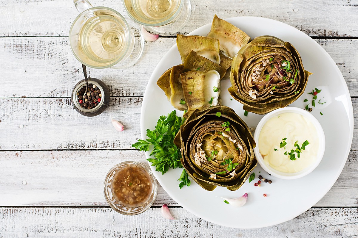 Special artichoke spring dressing