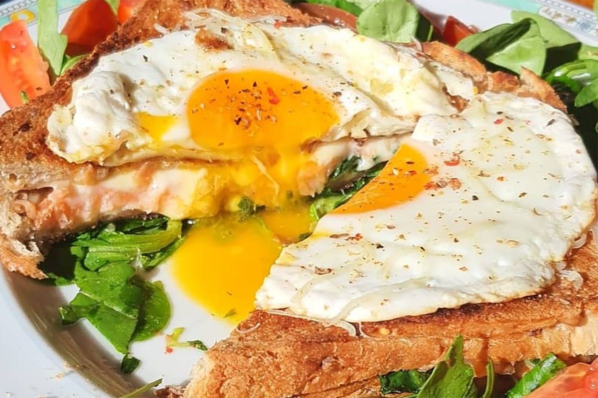 Croque-Madame revisité - by Lili's Healthy Food