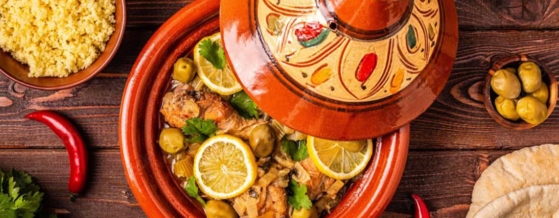 Tajine de poulet et cannelle