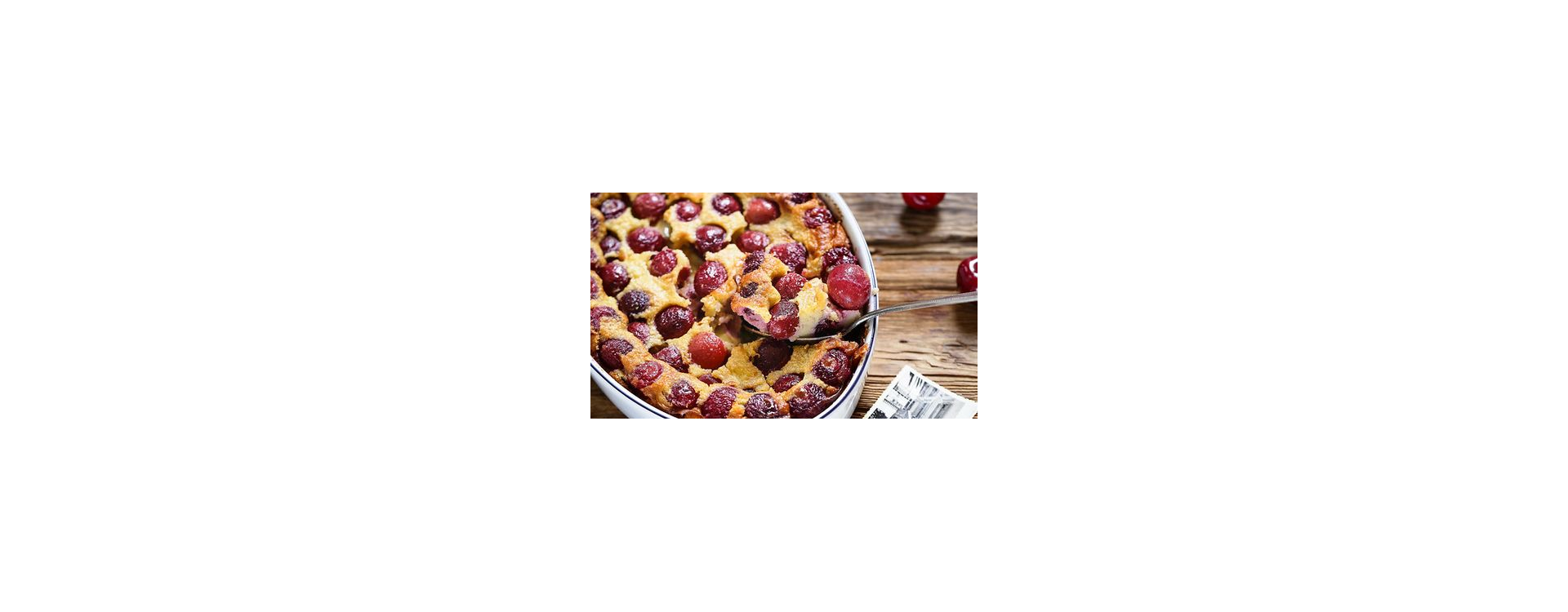 Clafoutis aux cerises noires