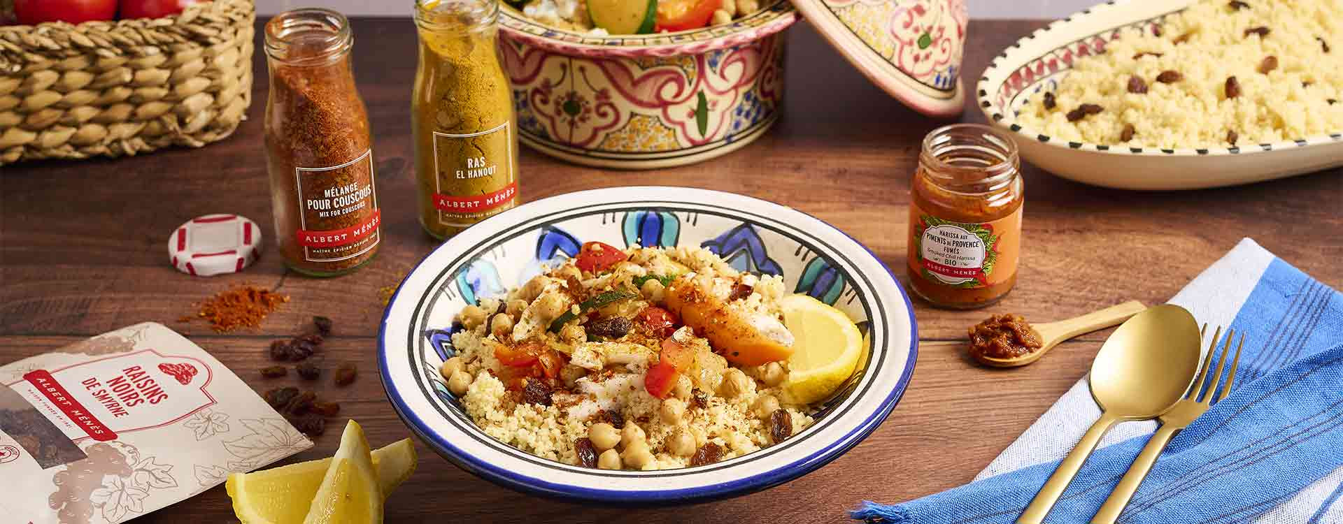 Couscous tunisien de la mer