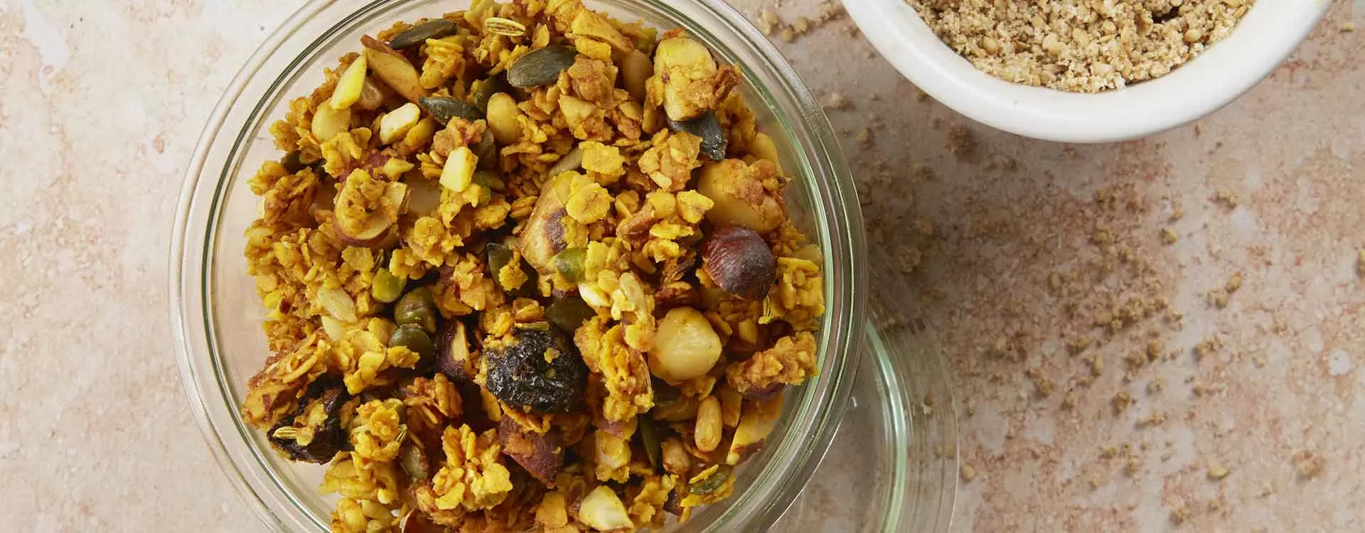 Granola salé aux épices