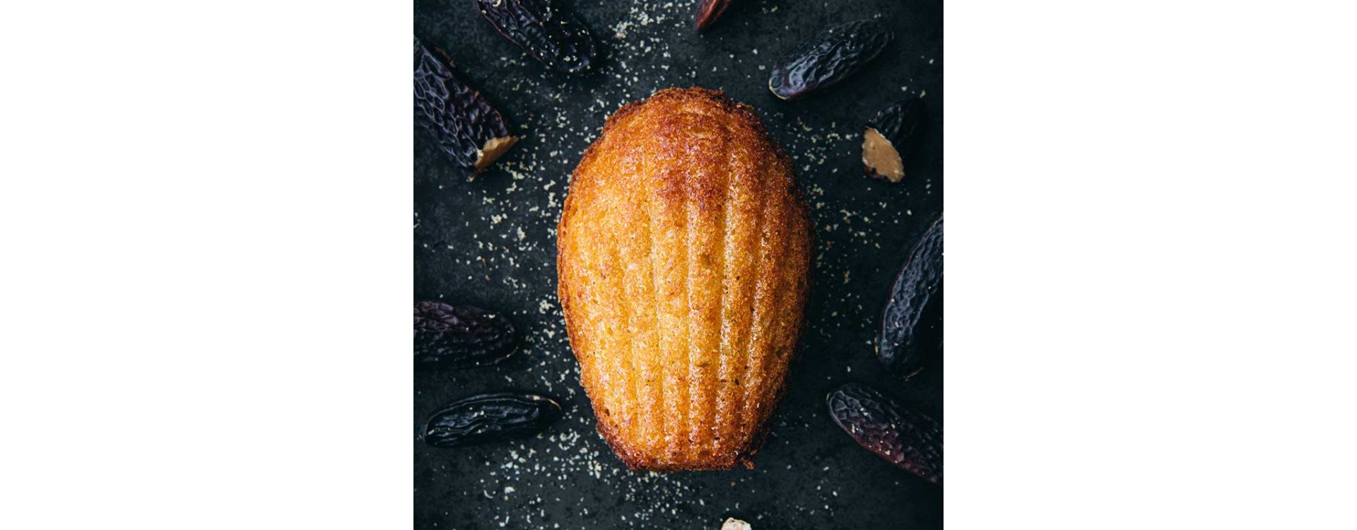 Madeleines au miel et à la fève de Tonka