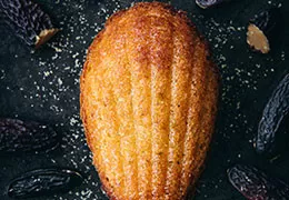 Madeleines au miel et à la fève de Tonka