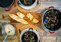 Moules au piment d'Espelette