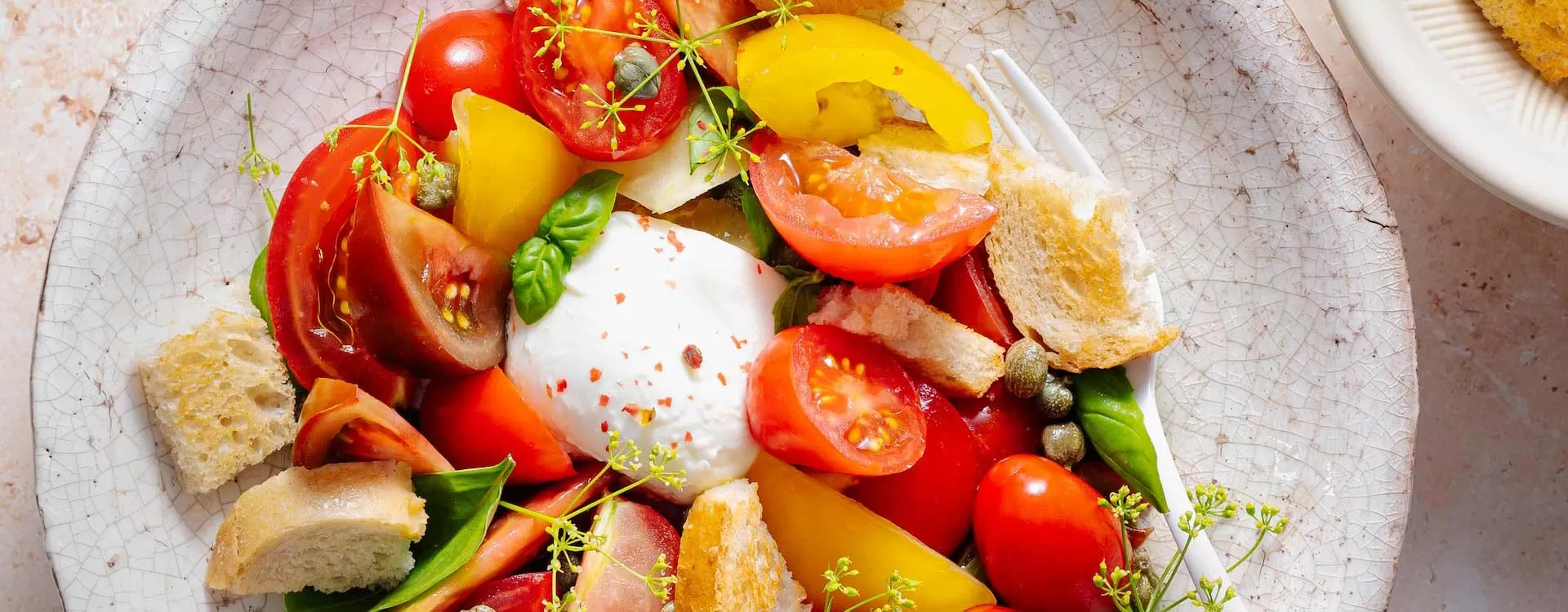 Salade tomates et burrata